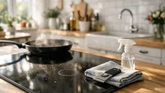 Så får du bort oljefläckar på spishällen utan att repa glaset