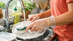 Vinylhandskar som glider? Fixa tajt passform på 30 sekunder med två gummiband